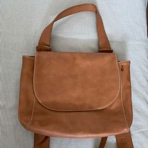 Vegan Leather Backpack/Shoulder Bag